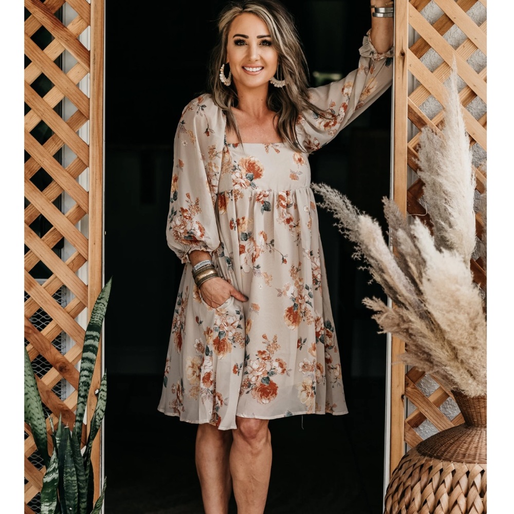 🤠Western baby doll dress🤎🤎